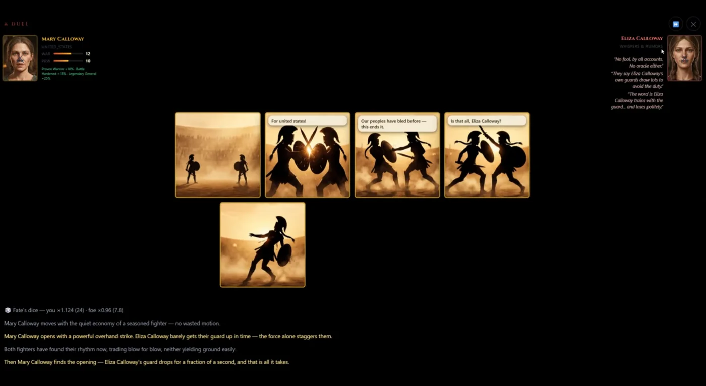 Champion duel